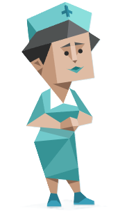 MBTI：擁護者（ISFJ）のイラスト