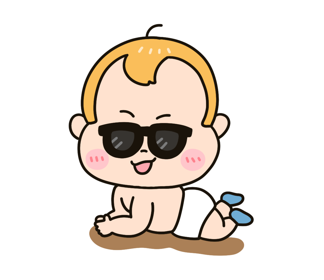 ラブタイプ診断：隠れベイビーのイラスト